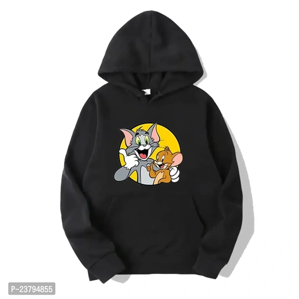 United Styles___ Oversized Graphic Hoodies  - Black, Select Size