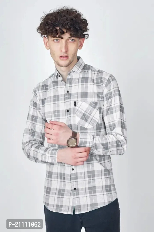 United Styles_____ Mens Casual + Formal Shirt - Mercury, Xl