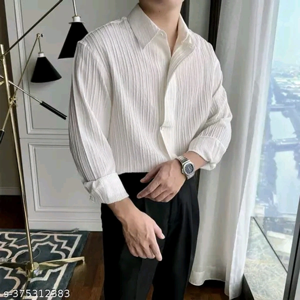 United Styles___ 🇺🇸  Mens Old Money American Shirt  - White, S