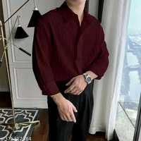 United Styles___ 🇺🇸  Mens Old Money American Shirt  - Morocco Brown, S