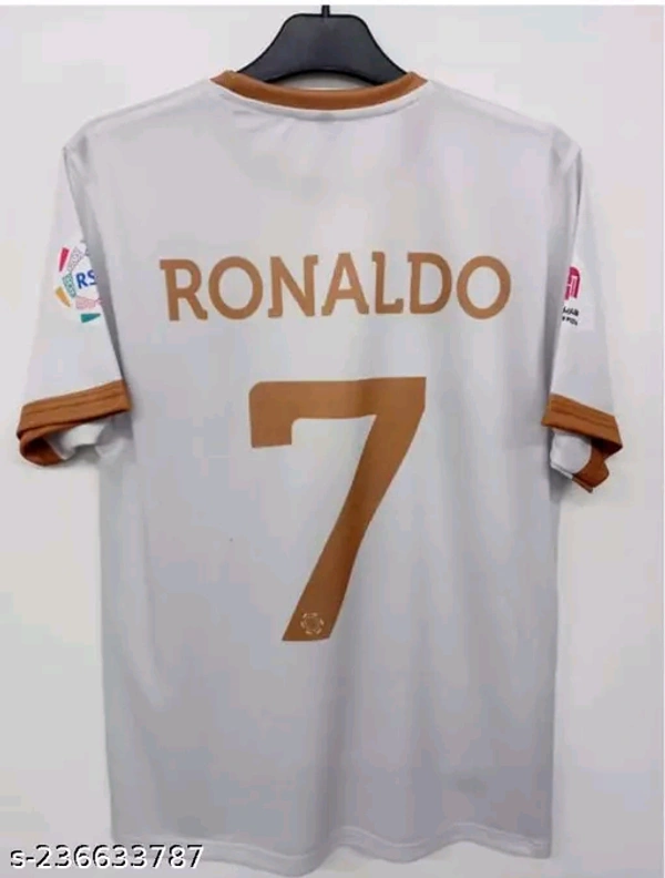 Unitedstyle_ ⚽️  Ronaldo And Messie Jerseys  - White, S
