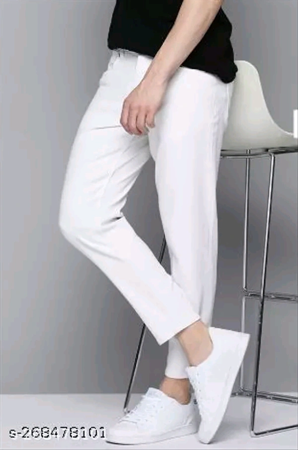 United Style Denim Jeans  - White, 28
