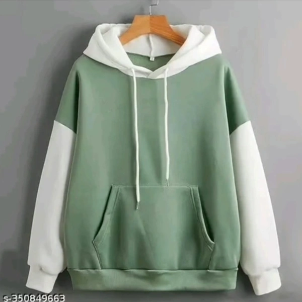 United Style Mens Premium Double Colour Hoodie  - M