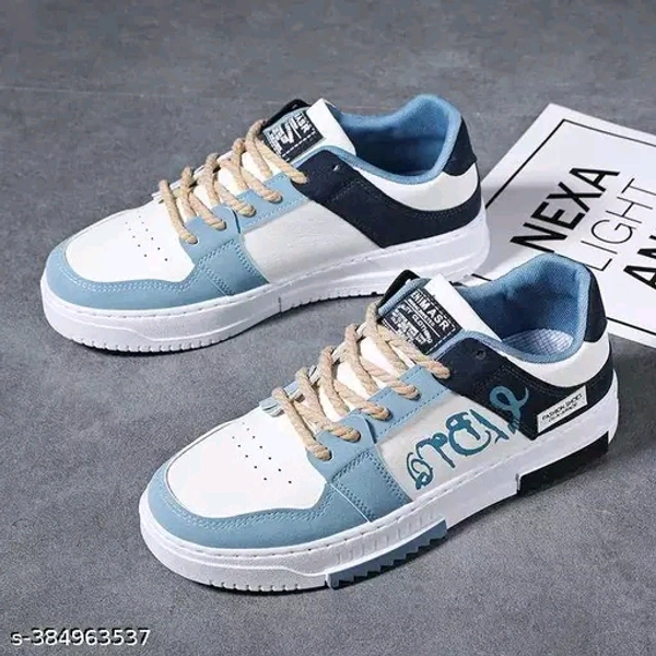 Unitedstyles__🇧🇷  Mens Denim + Casual Sneakers  - Cornflower Blue, Ind - 7