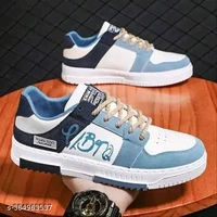 Unitedstyles__🇧🇷  Mens Denim + Casual Sneakers  - Cornflower Blue, Ind - 7