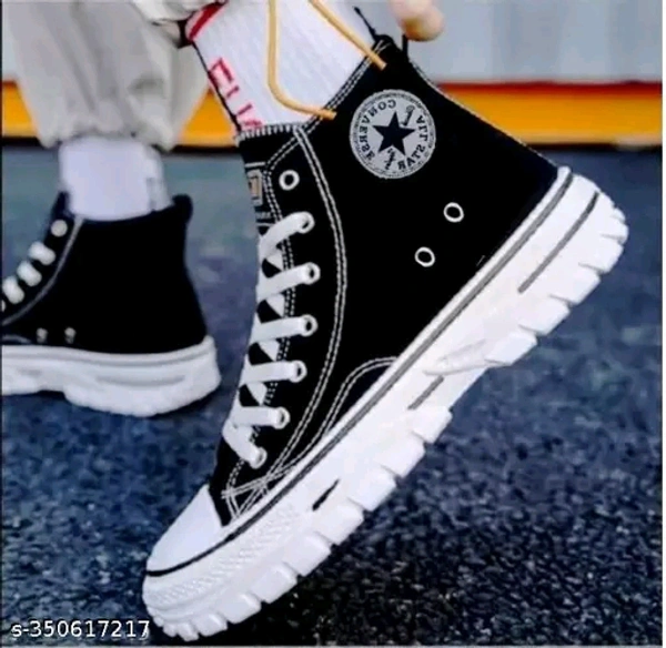 Unitedstyles 🇺🇸  Unisex Casual Shoes / Sneakers  - Black, Ind - 9