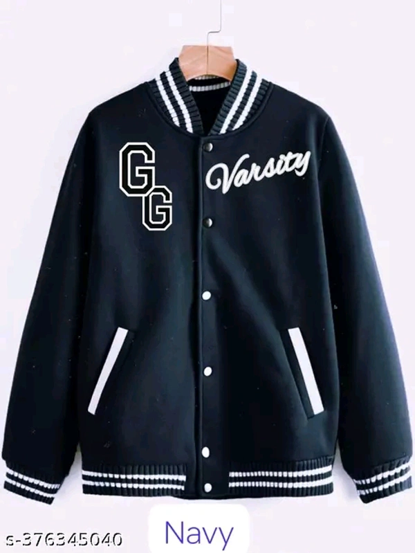 Unitedstyles____ 🇬🇧  Varsity Western Jacket - Navy Blue, S