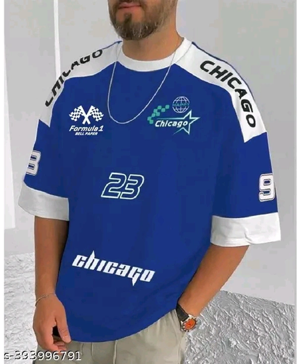 Unitedstyles 🇺🇸  American Oversized Tshirt  - Royal Blue, M