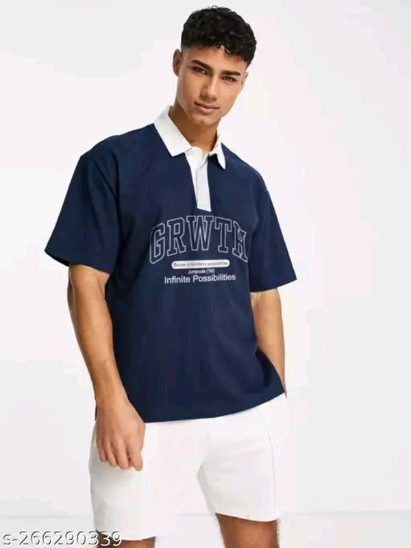 Unitedstyles 🇬🇧  Mens English  Polo Tshirts  - Navy Blue, S
