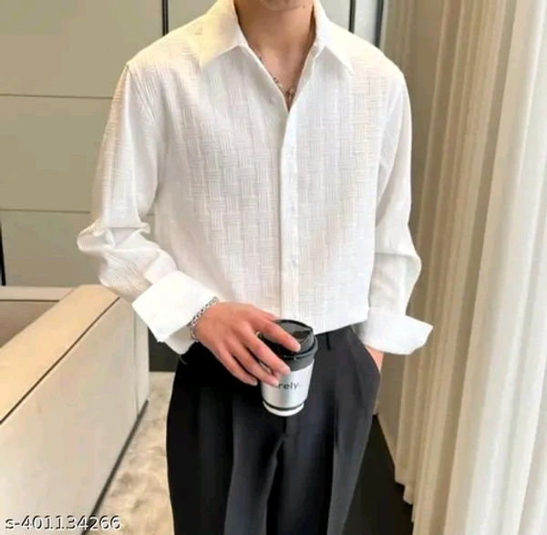 Unitedstyles 🇰🇷  Mens Korean Shirts  - White, M