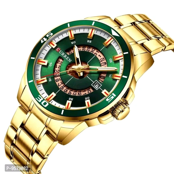 EST 🇨🇭  Mens Luxury Imported Wathes  - kings Golden