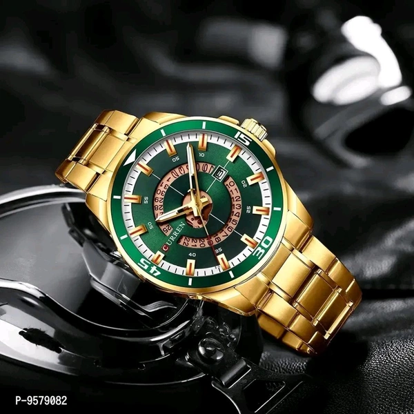 EST 🇨🇭  Mens Luxury Imported Wathes  - kings Golden