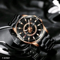 EST 🇨🇭  Mens Luxury Imported Wathes  - Rich Black