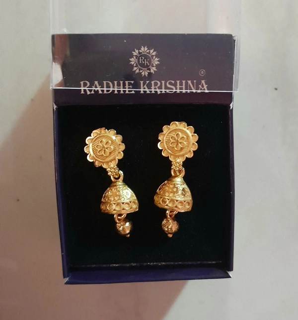 Radhe Krishna Micro Jewellery  Radhe Krishna Earring 5006(20)
