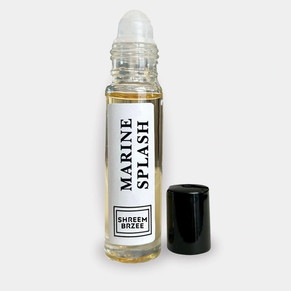 MARINE SPLASH: 10 ML French Perfume Oil |  Long-Lasting Signature Scent - 10 ML, 10 ML