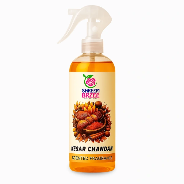 Kesar Chandan Room Freshener Spray - 250 ML | Premium Long-Lasting Air Freshener for Home - 250 ML, 250 ML