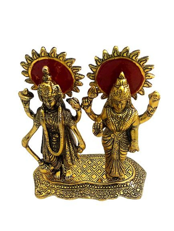 PJH Laxmi Narayan  - White Metal, Box, Golden