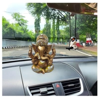 PJH Ganesh  - L 4 x B 3.27 x H 5.2 Inches., Polyresin, 400 Gms., Box