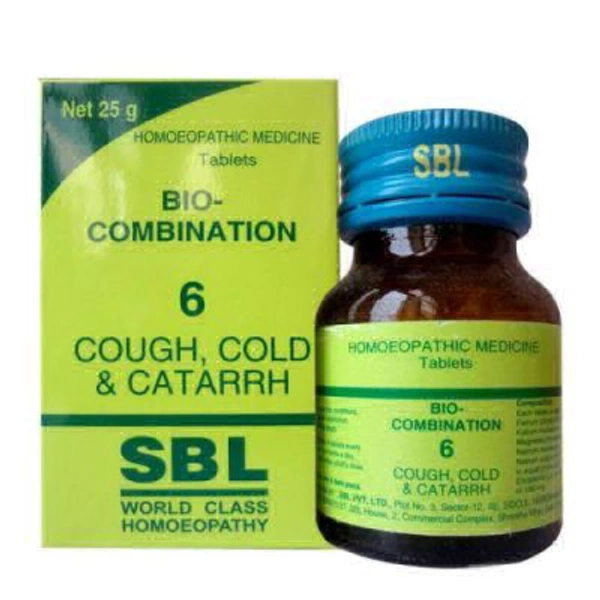Bio-Combination No.6 for Cough, Cold & Carrtah - 450gm