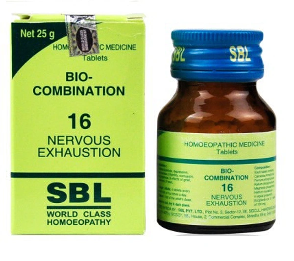 Bio-Combination No.16 for Nervous Exhaustion - 25gm