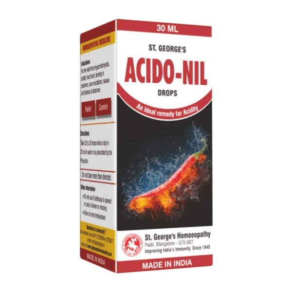 St. George's Homoeopathy ACIDONIL - 30ML