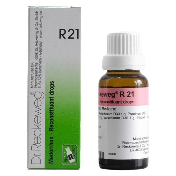 Dr. Reckeweg R21Reconstituant Drops ( To increase reactivity)