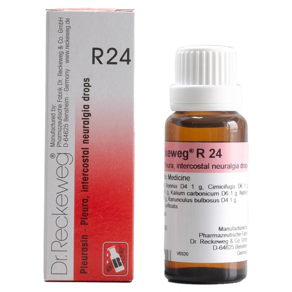 Dr. Reckeweg R24 Pleura, Intercostal Neuralgia