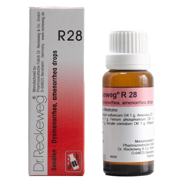 Dr. Reckeweg R28 Dysmenorrhea, amenorrhea drops