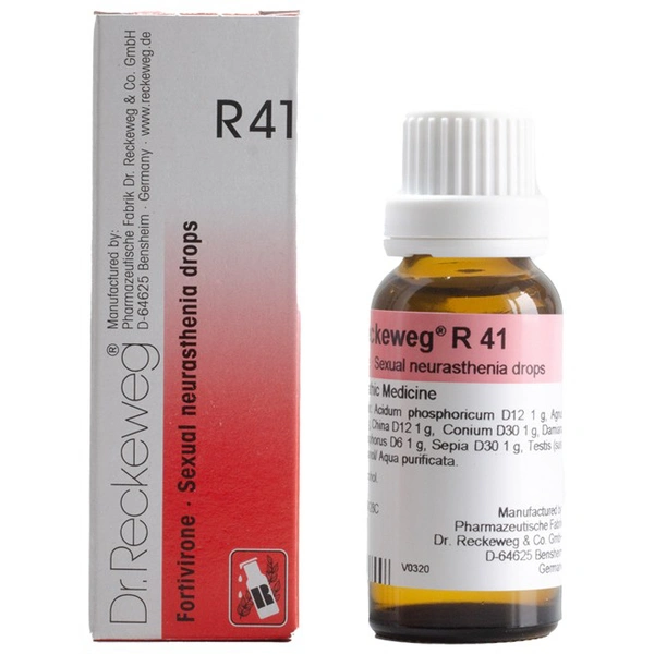Dr. Reckeweg R41 Sexual Neurasthenia Drop