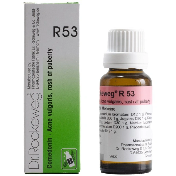 Dr. Reckeweg R53 Acne Vulgaris and Pimples