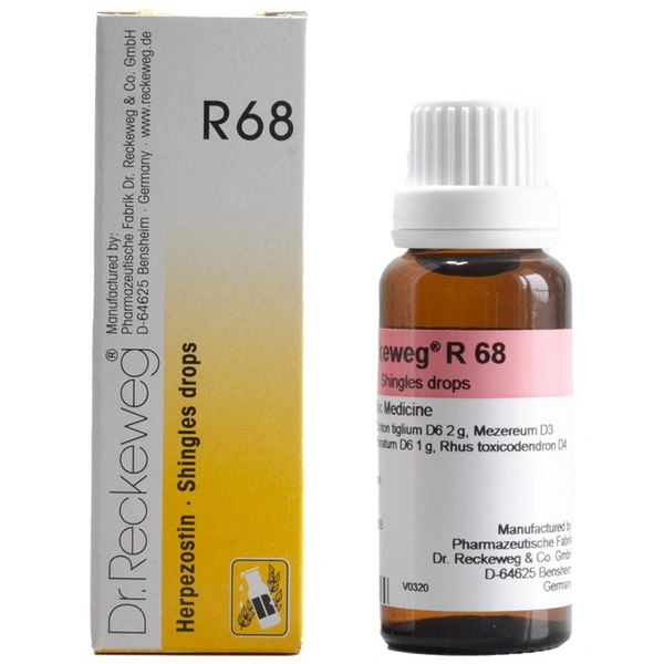 Dr. Reckeweg R68 Shingles skin rash Drops