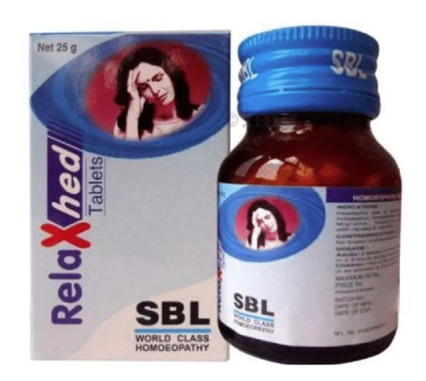 SBL RelaXhed Tablets - 25gm