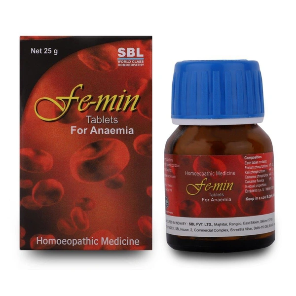 SBL Fe-min Tablets - 25gm