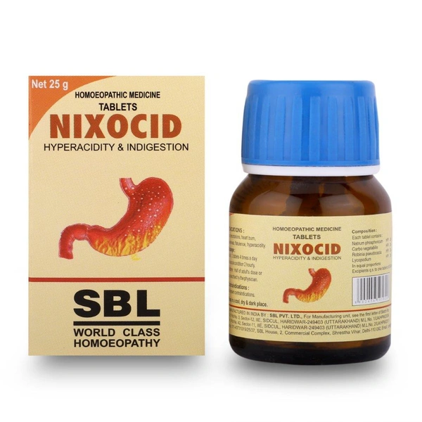 SBL Nixocid Tablets - 25gm