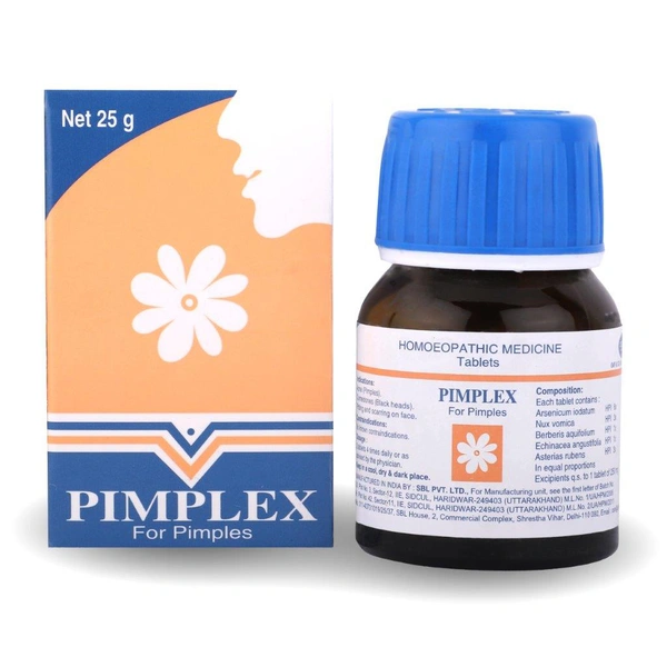 SBL PIMPLEX Tablets - 25gm