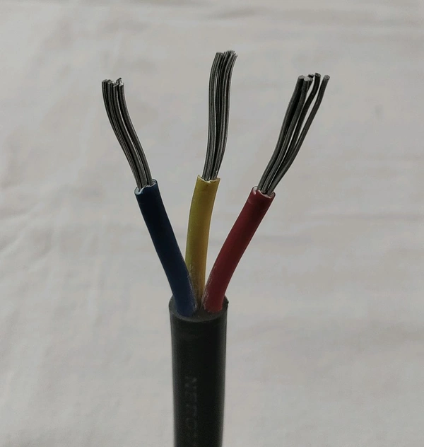 3 Core Aluminium Cable 7/40 Green