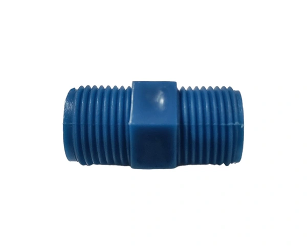 Hex Nipple PP 0.5"