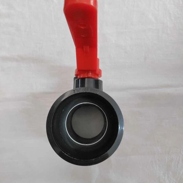Ball valve PP 2.5" LH