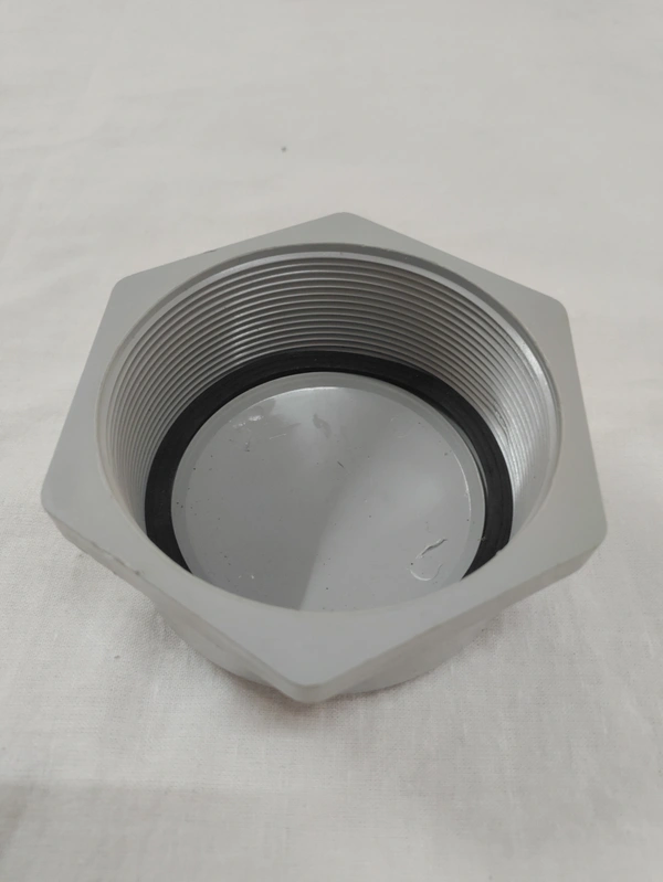 Endcap Threaded PVC 90MM