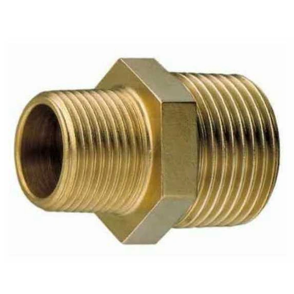 Hex Nipple Brass 20MM-16MM