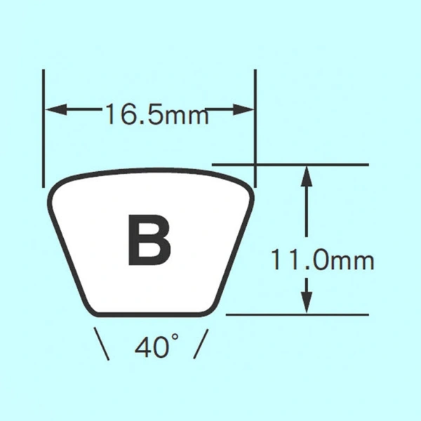 V Belt B40