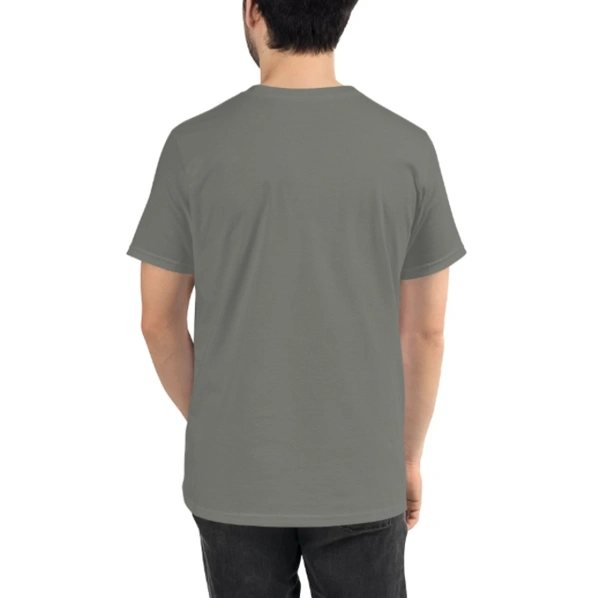 Custom Print Tshirt ( SEND IMAGES TO THE WHATSAPP CHAT - 7305508023) - Dark Grey heather, XL