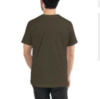 Custom Print Tshirt ( SEND IMAGES TO THE WHATSAPP CHAT - 7305508023) - Olive Green, XXL