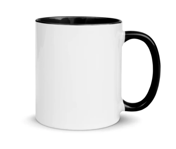 Custom Print Mug (SEND THE IMAGES TO THE WHATSAPP CHAT - 7305508023 TO PRINT) - Black, 325 ML
