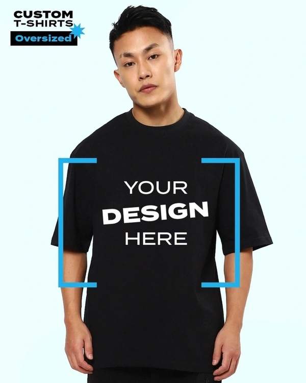 Custom Print Full Sleeve Tee Male - Red, XL
