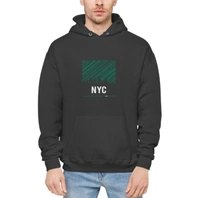 Nyc Hoodie  - White, M