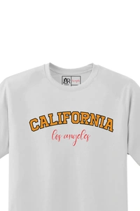 FERA CALIFORNIA LOS ANGELES ROUND NECK T SHIRT - OFF WHITE, M