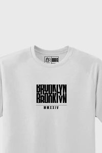 FERA UNISEX BROOKLYN 2024 ROUND NECK T SHIRT - White, S