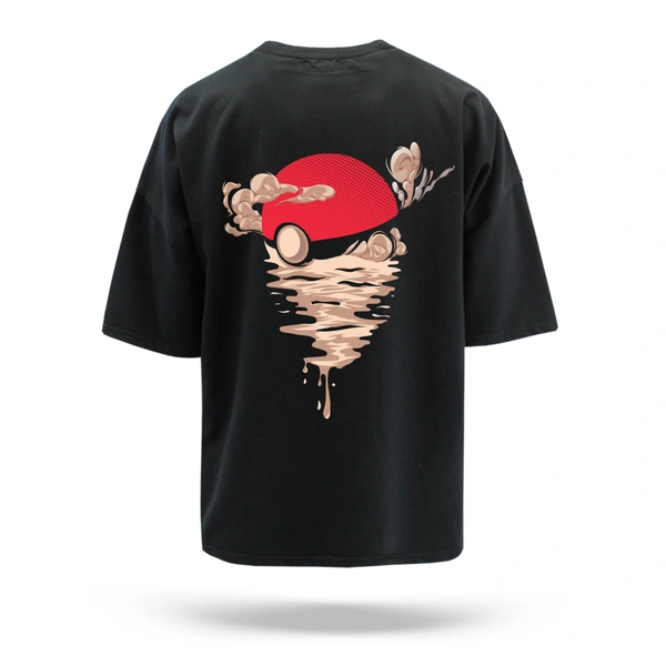 FERA POKEMON OVERSIZED T-SHIRT - Black, S