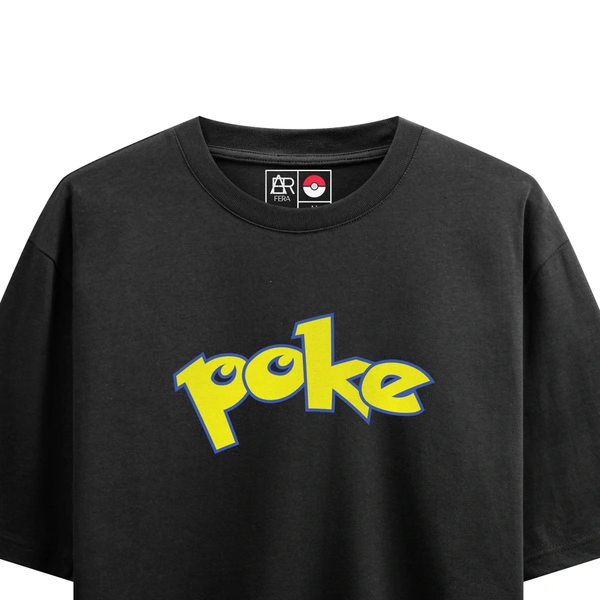 FERA POKEMON OVERSIZED T-SHIRT - Black, L
